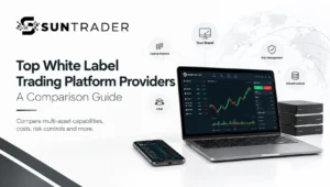 Top white label trading platform providers with SunTrader trading dashboard